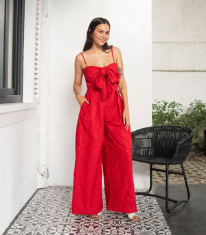 Malihelm Jumpsuit (Cherry)