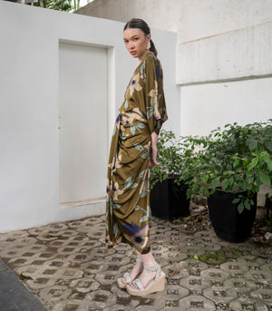 Marana Tha Renata Kimono Dress (Olive)