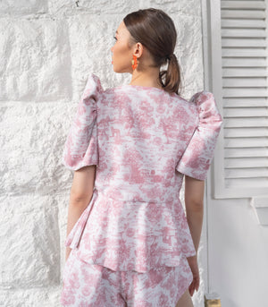 Marana Tha Mariana Set (Blush Toile)