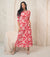 Florence Fling Sky Gown (Pink & White Floral)