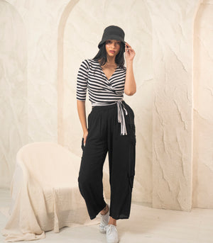 Florence Fling  Flow Samba Cargo Pants (Black)