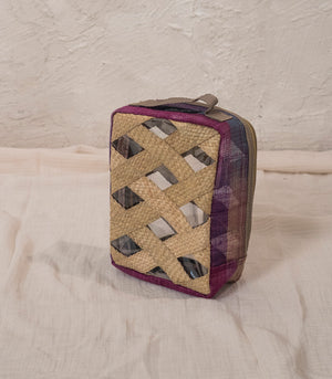 Abaca Talunay Toiletry Bag  (Fucshia Multi)