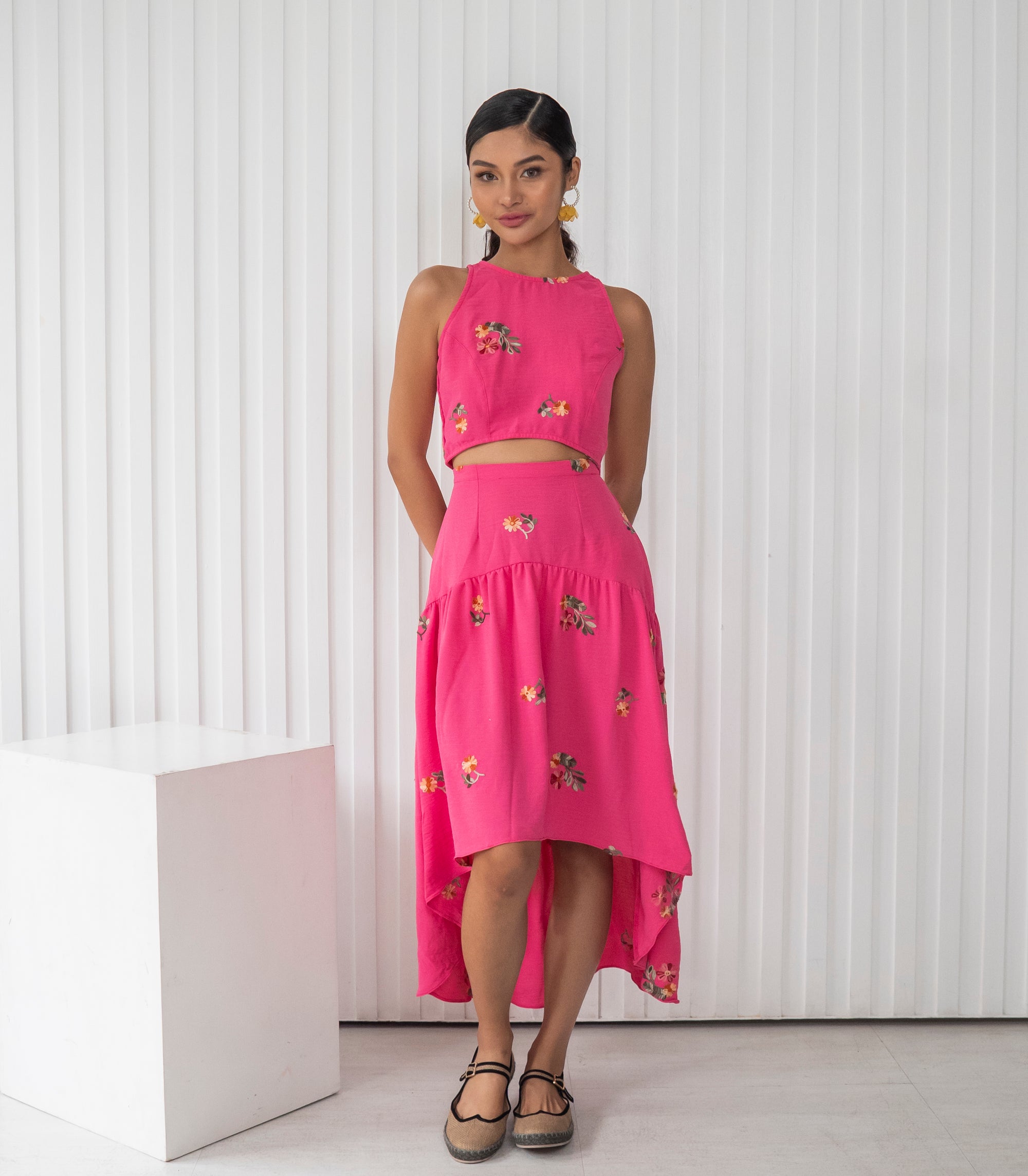 Casita Keilani Dress (Fuchsia)