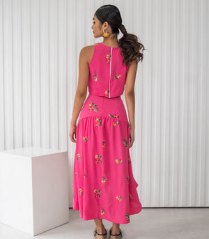 Casita Keilani Dress (Fuchsia)