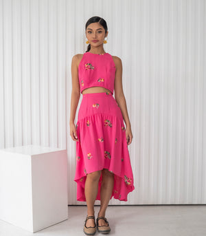 Casita Keilani Dress (Fuchsia)