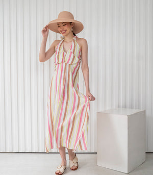 Casita Shaliah Dress (Stripes)